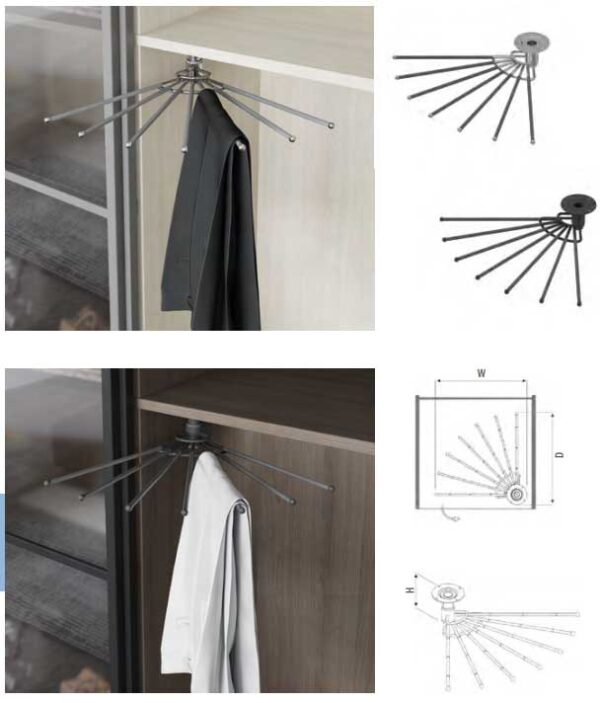 Turning Trouser Rack